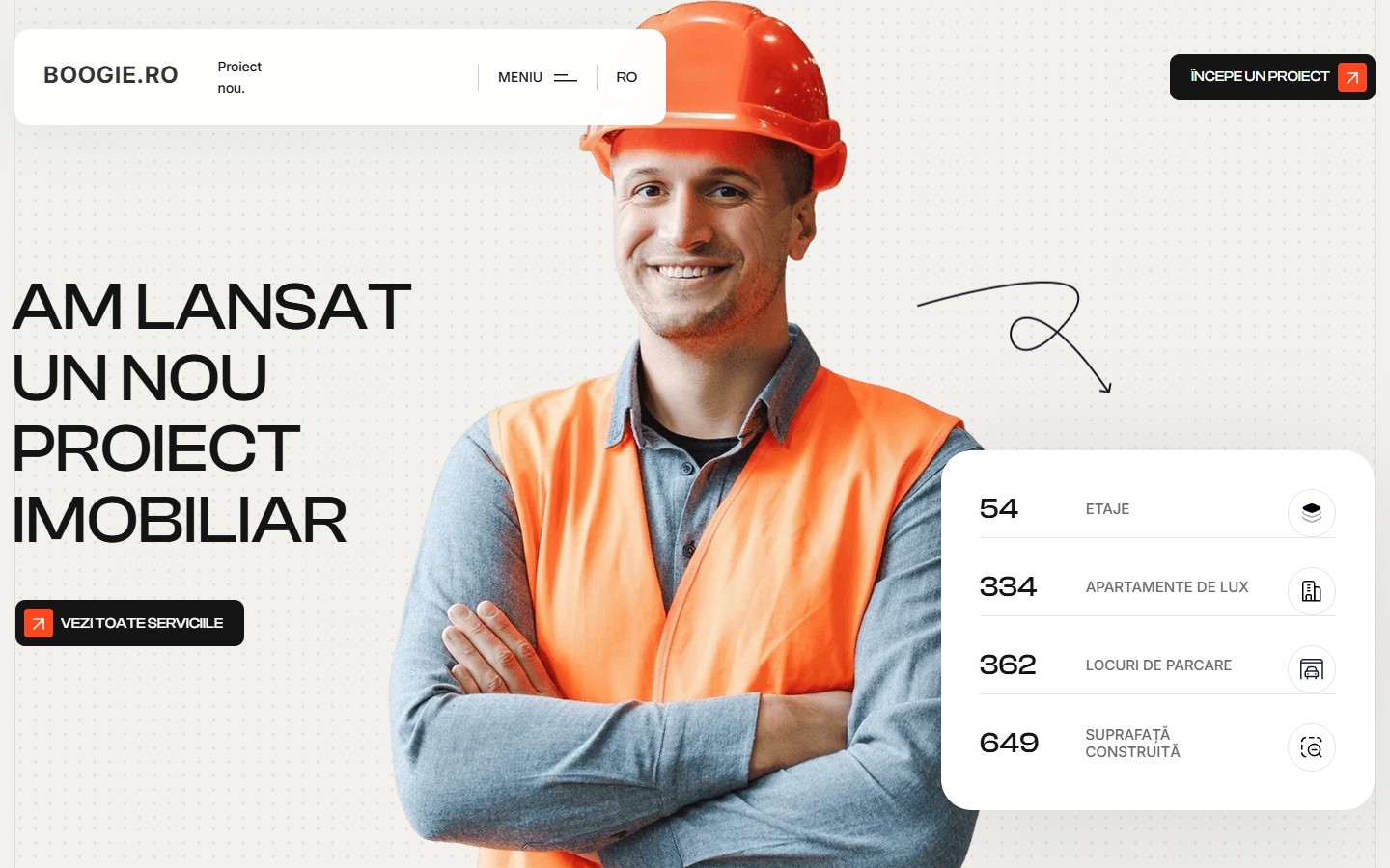 BOOGIE.RO - Pagina de construcții